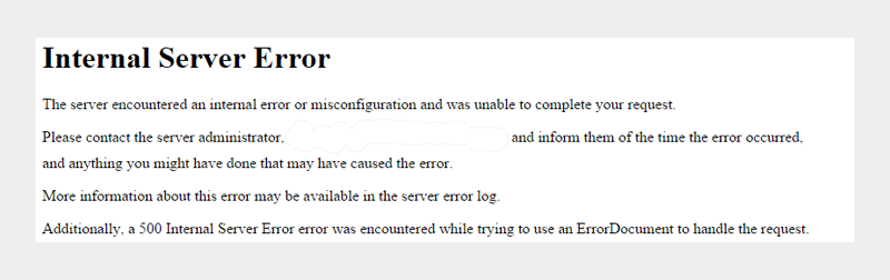 Fix 500 internal server error in WordPress like a boss 1