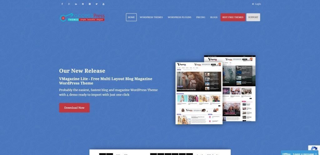 Accesspressthemes christmas & new year WordPress deals