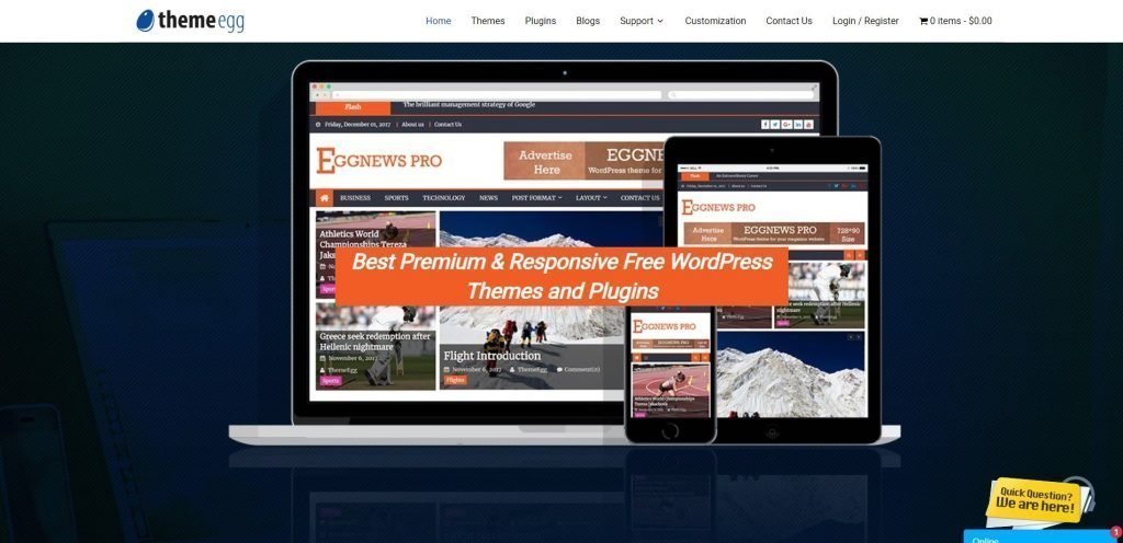Theme egg christmas & new year WordPress deals