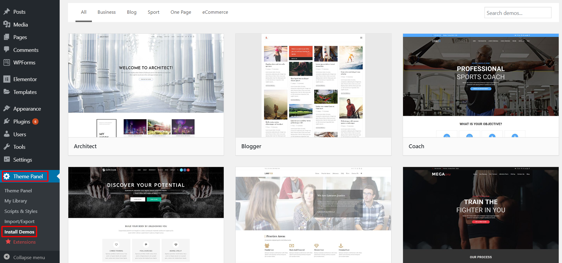 Page Builder WordPress Theme