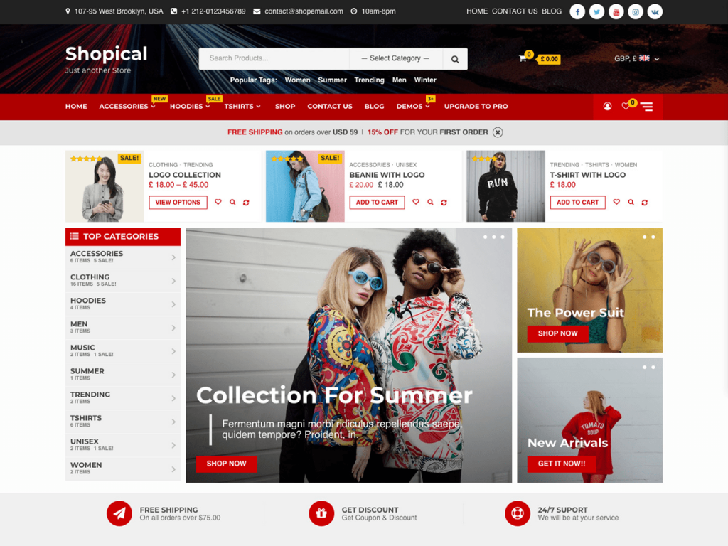 Shopical screenshot