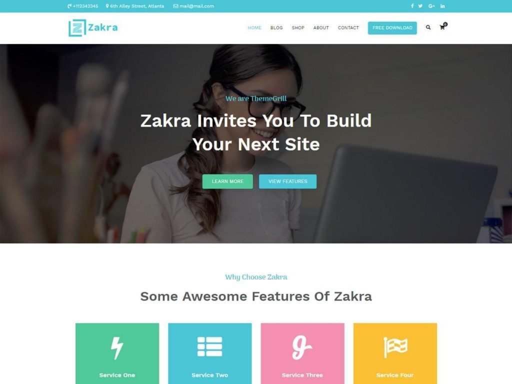 Zakra screenshot