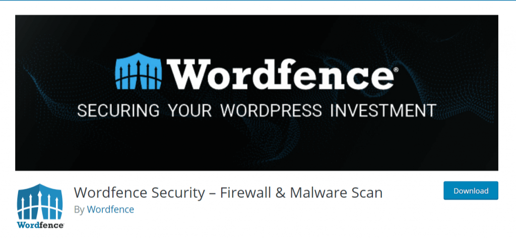 13+ Best WordPress Security Plugins 1 Wordfence Security Screen_Shot