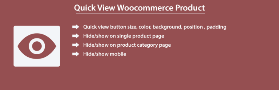 Quick View WooCommerce Product Plugin ss