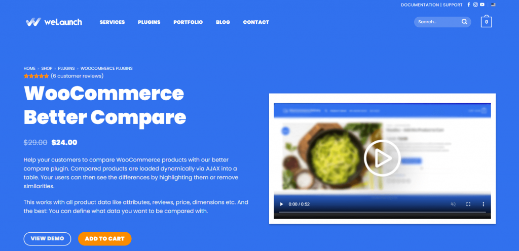 WooCommerce Better Compare plugin ss 