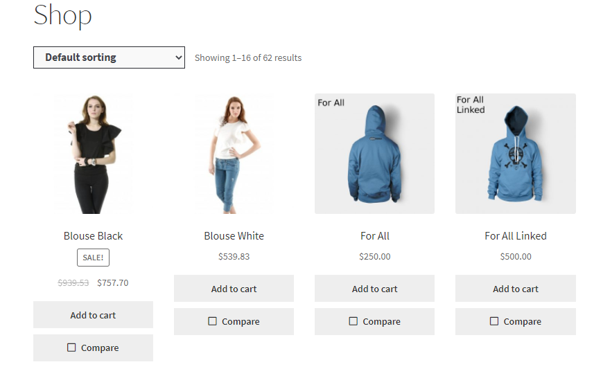 WooCommerce Products Compare Plugin ss