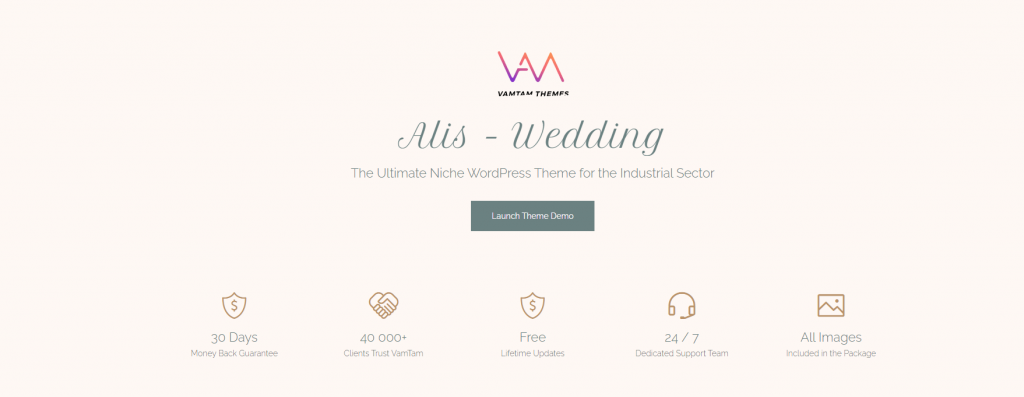 Alis - Wedding Planner Theme ss