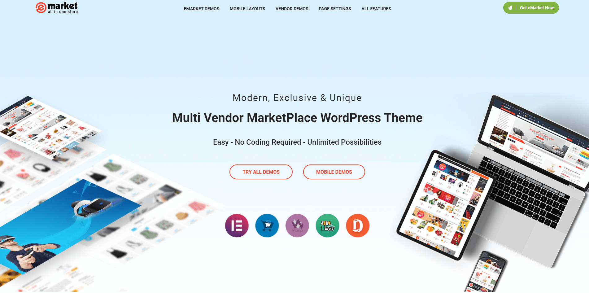 10+ Best Woocommerce Multi Vendor Marketplace Themes 2021 - Themebeez Blog