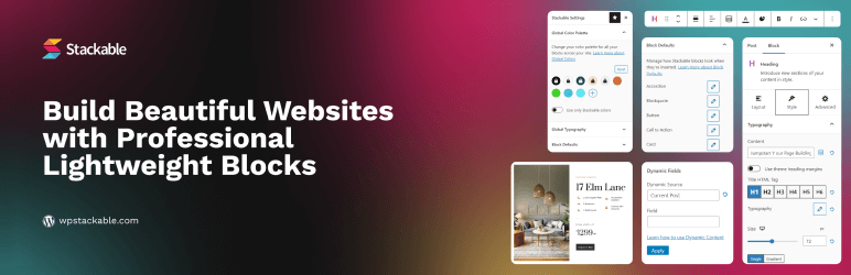 Stackable - Best WordPress Block Editor Plugins