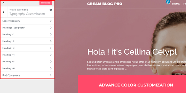 Cream blog pro 10