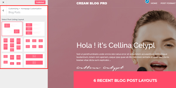 Cream blog pro 4