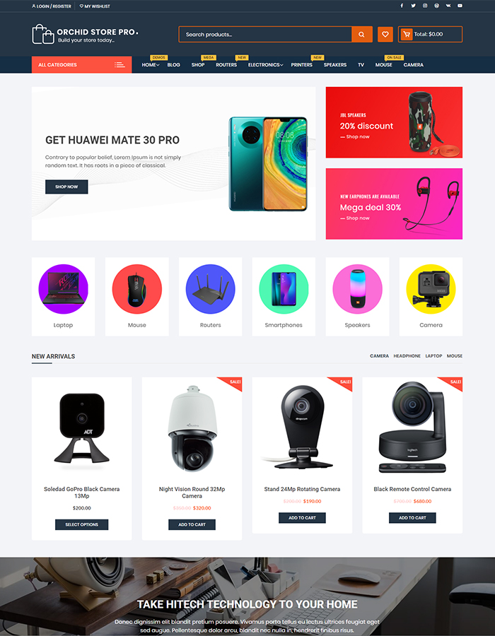 Orchid Store Pro Demos 3